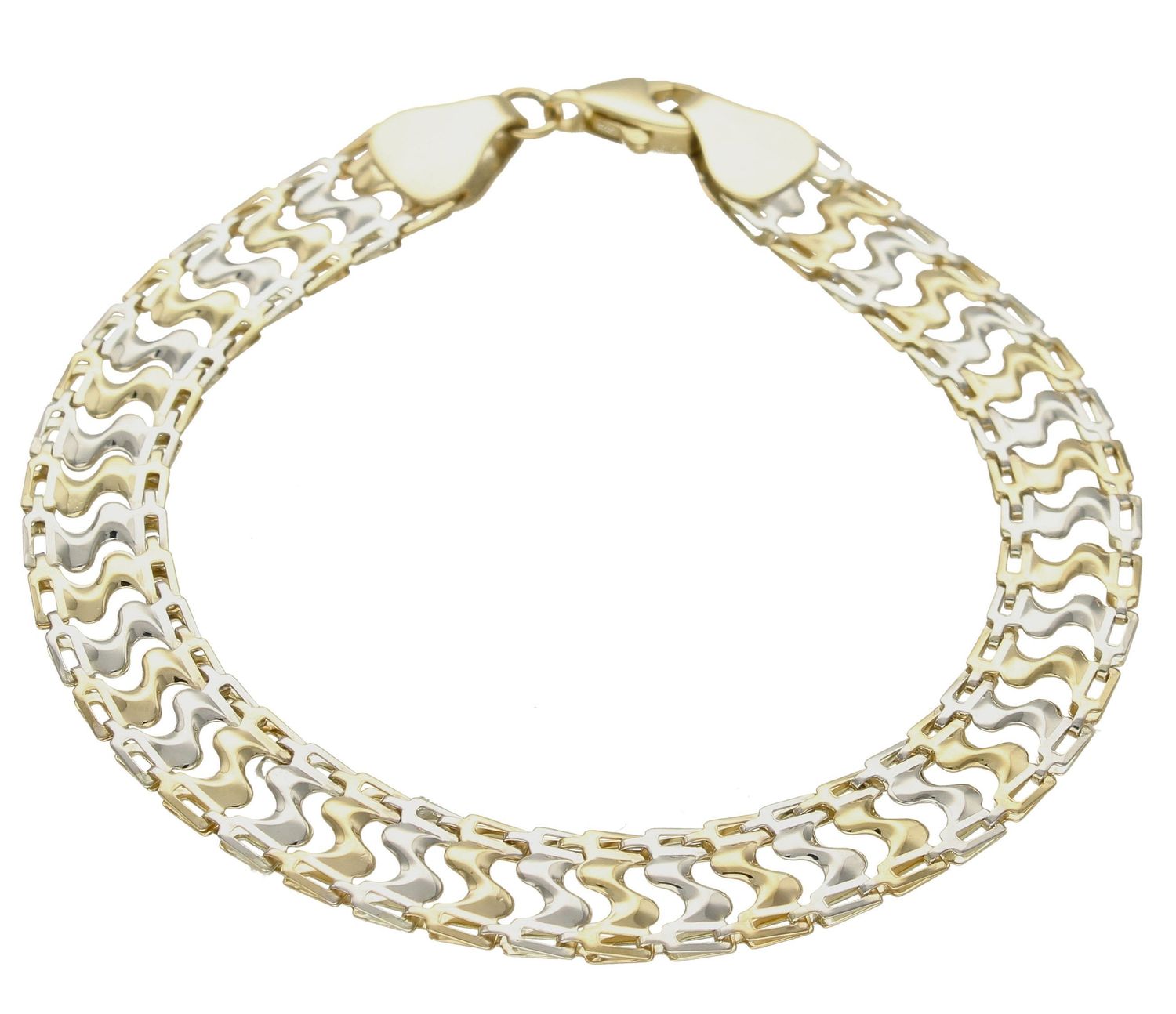 Bransoletka złota 33 o biżuteryjnym splocie BR 3579 333. Złota bransoletka damska. Złota bransoletka o nowoczesnym wzorze. Biżuteryjny splot. Złota bransoletka idealna na prezent. Bransoletka złota dla każdej kobiety (3).jpg